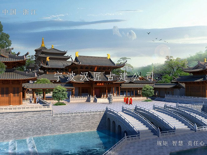 浙江余姚漢匠古建筑公司：寺廟設(shè)計規(guī)劃品質(zhì)保證