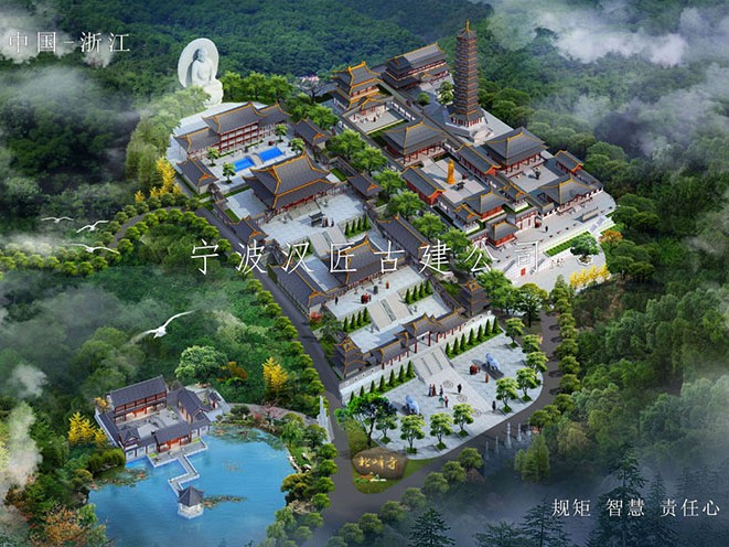 古建筑規(guī)劃與施工，提供仿古設(shè)計(jì)裝修整體方案