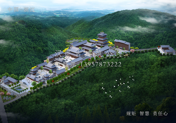 江山寺廟設計規(guī)劃——提供江山寺廟建設一站式解決方案
