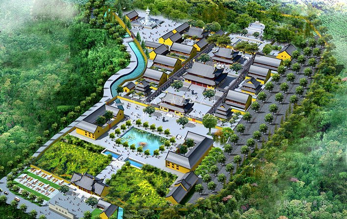 江山寺廟設計規(guī)劃——提供江山寺廟建設一站式解決方案